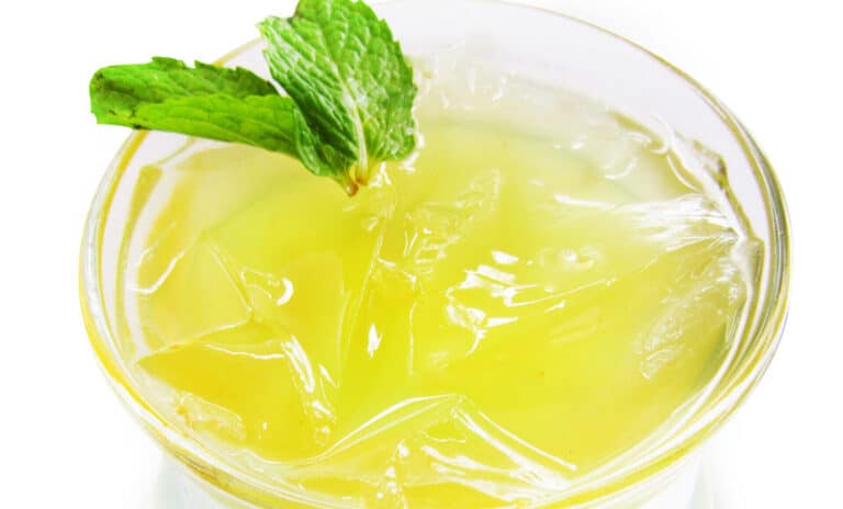 Aloe Vera with Lemon Grass Jelly