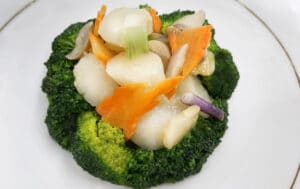 Scallop with Brocolli