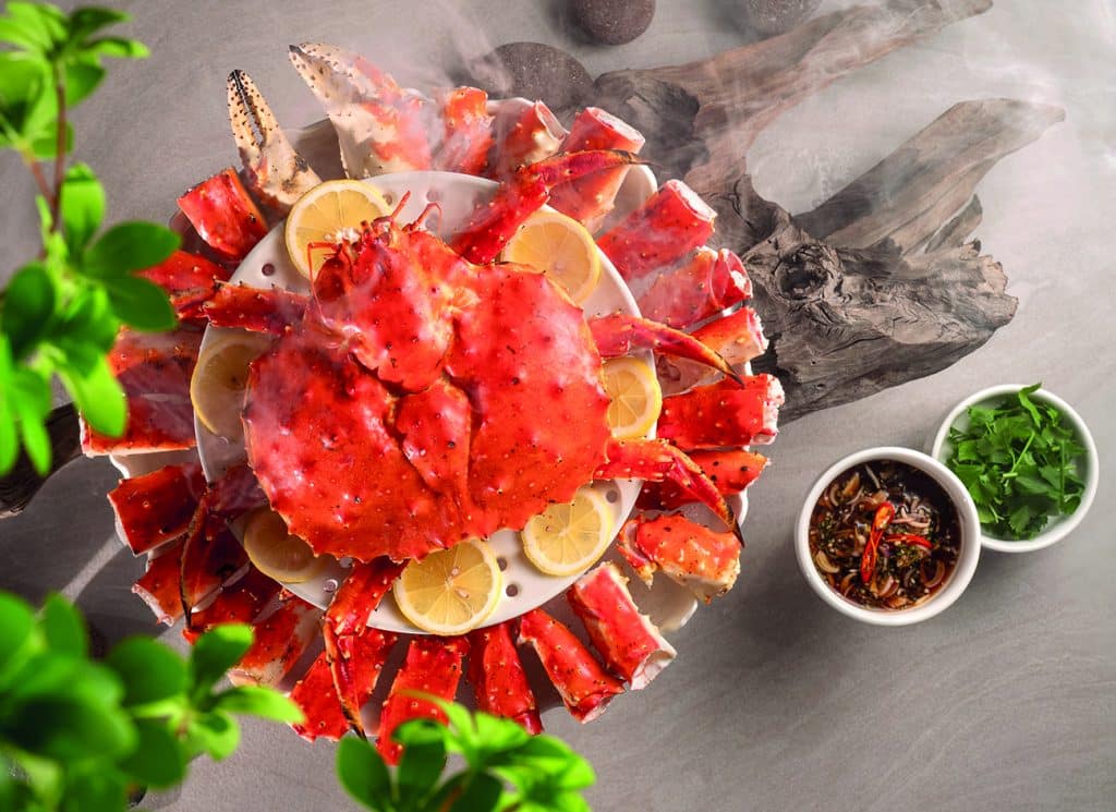 Chao Shan Style Chilled Alaskan King Crab